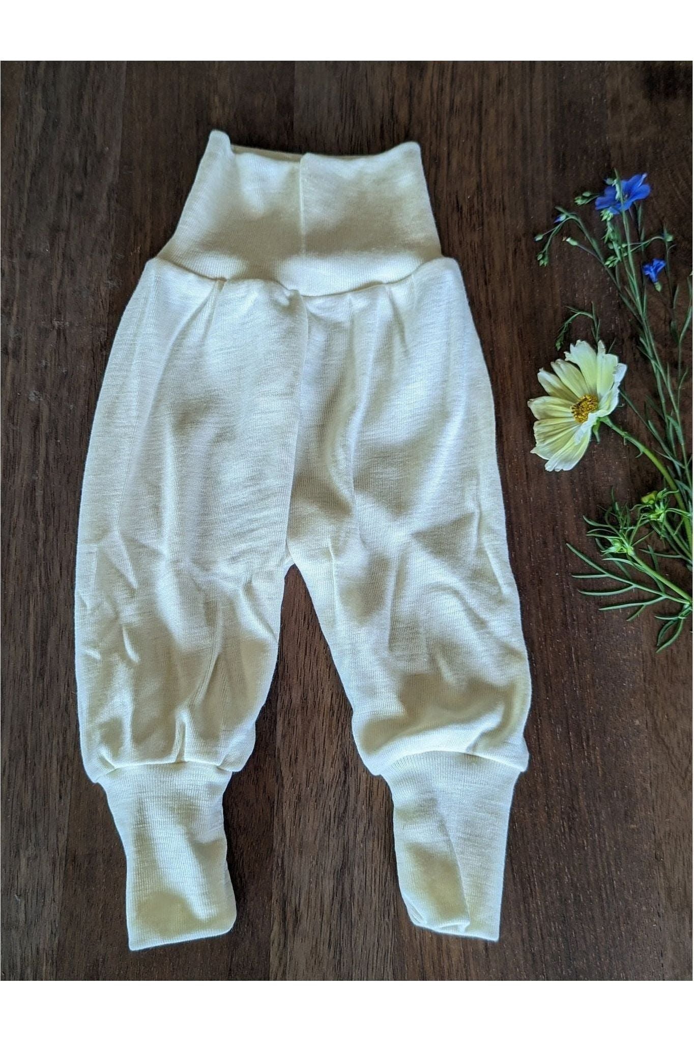 Engel - Organic Merino Wool Silk Baby Pants - Nature's Wild Child