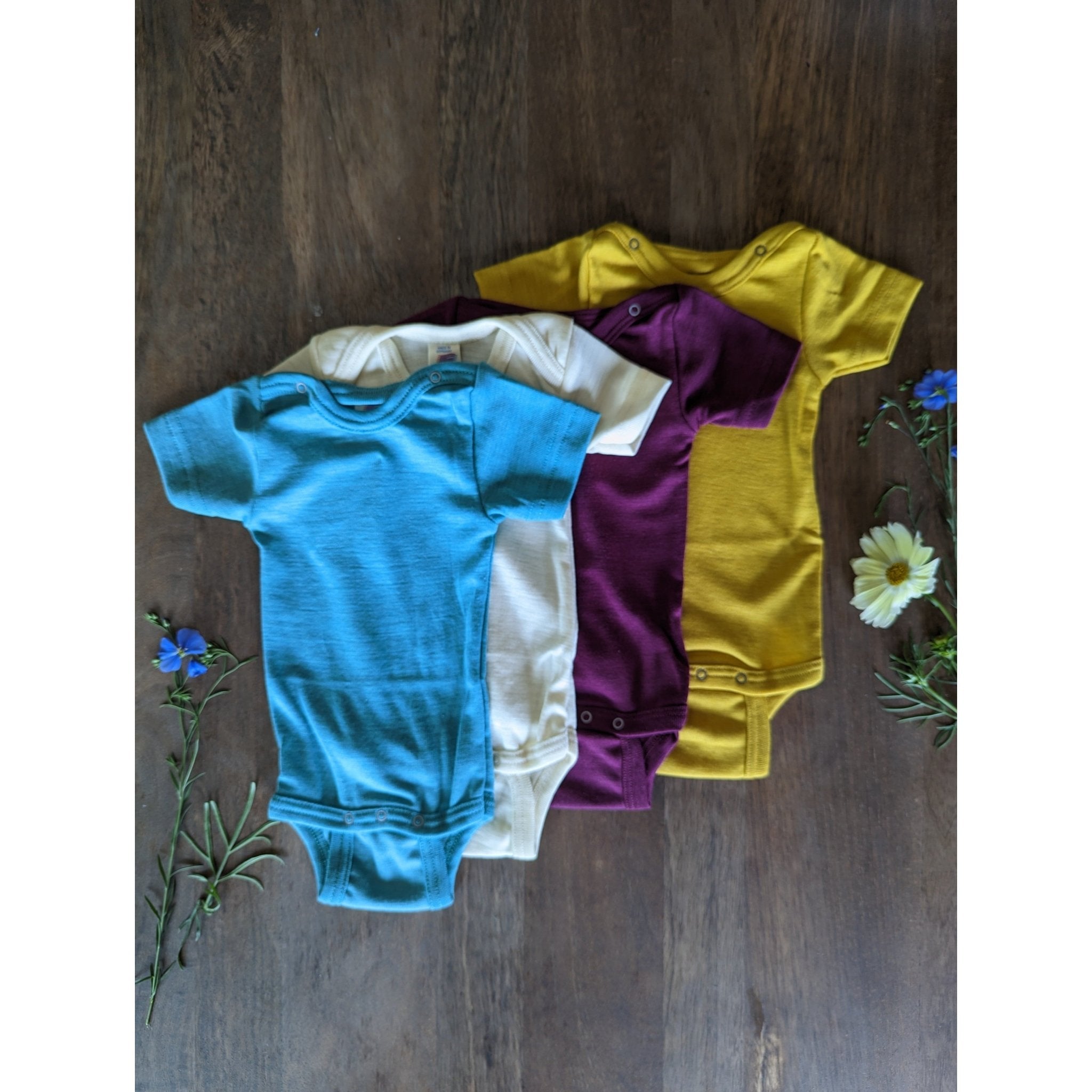 Engel Baby/Toddler Onesie, Long-sleeve, Merino Wool/Silk – Warmth and  Weather