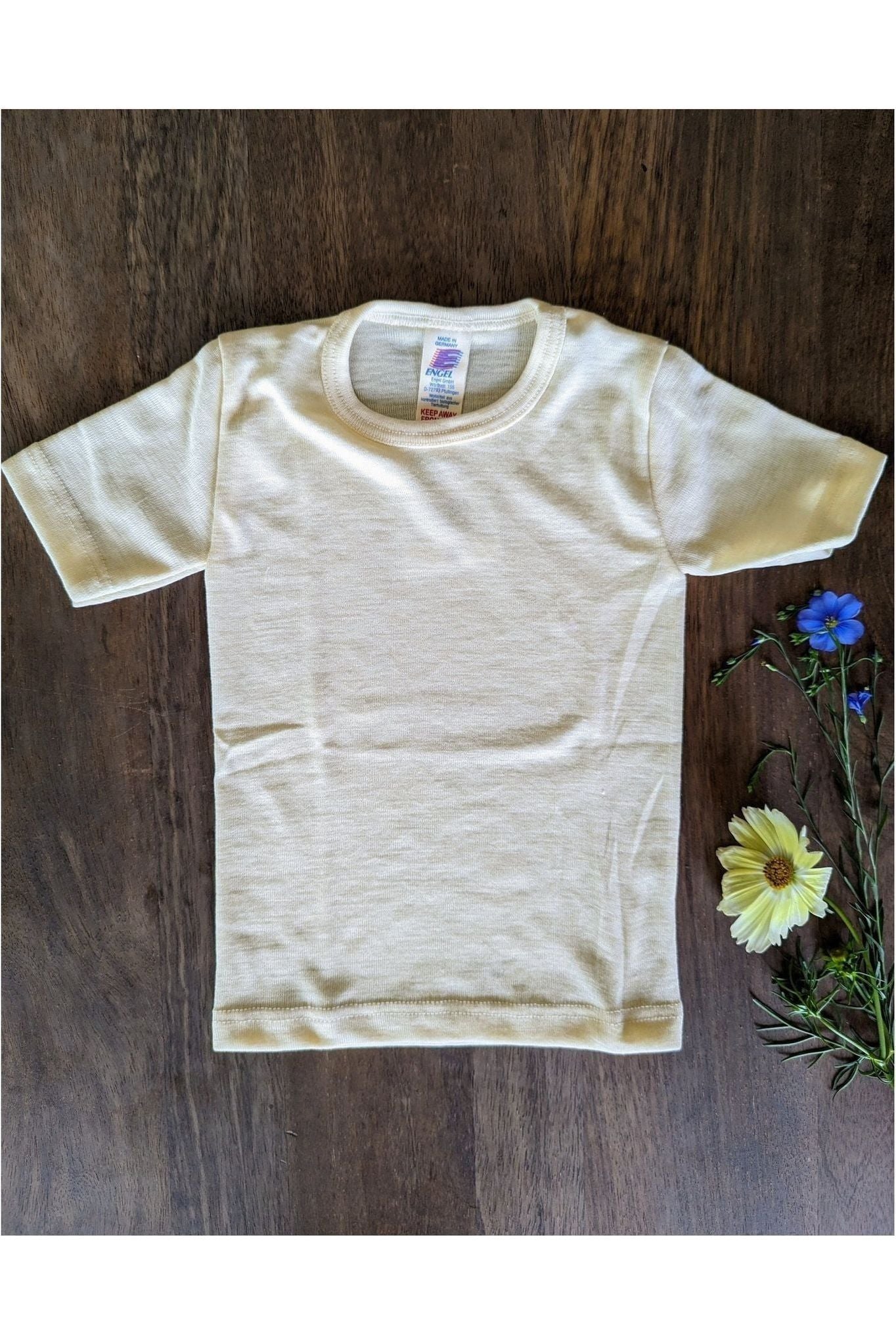 Engel - Organic Merino Wool Silk T-Shirt for Kids - Nature's Wild Child