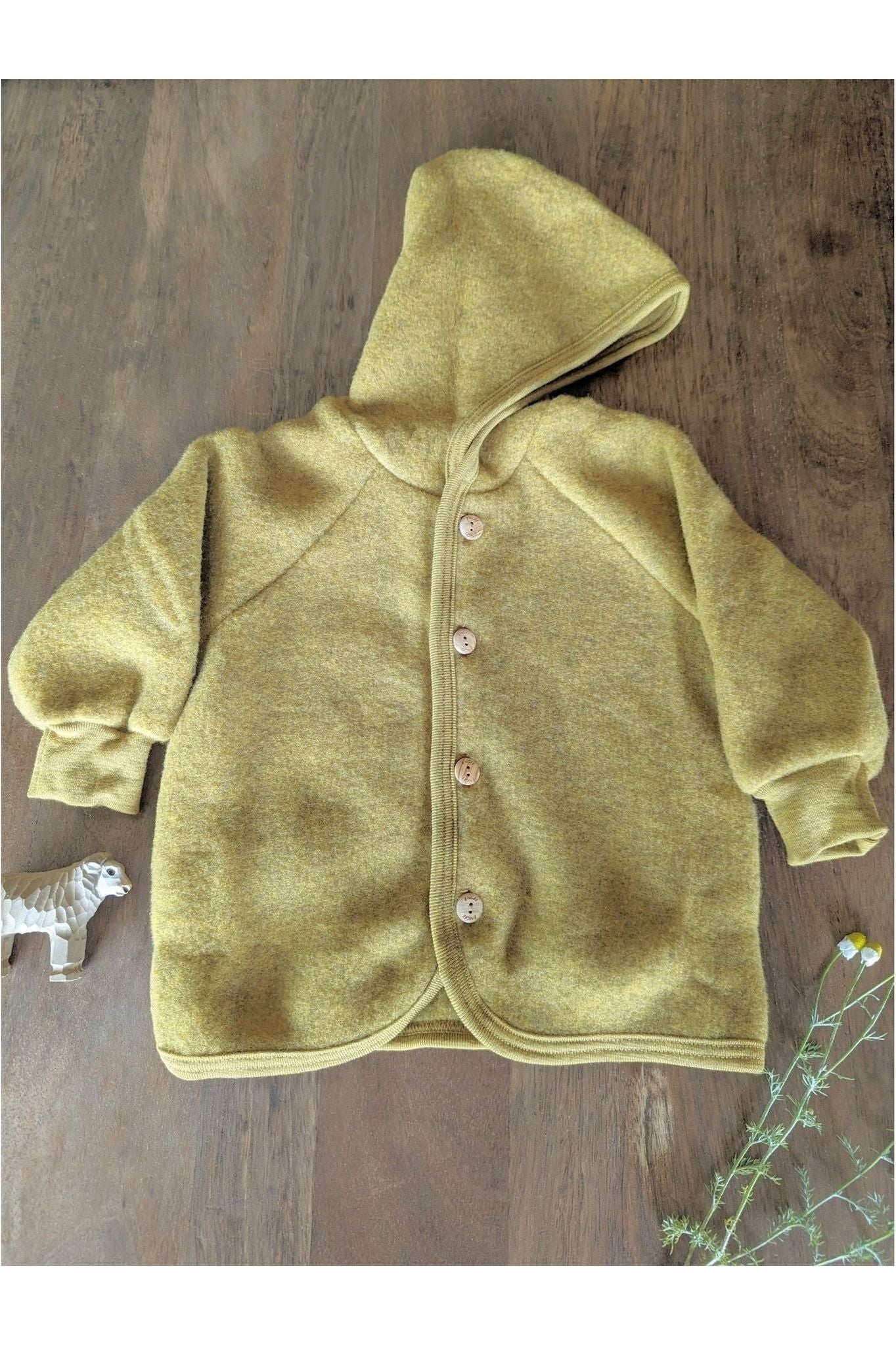 Engel - Organic Wool Fleece Jacket for Babies and Kids - Nature's Wild Child