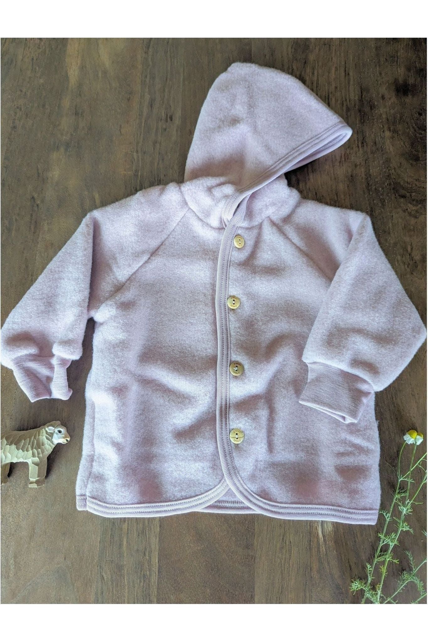 Engel - Organic Wool Fleece Jacket for Babies and Kids - Nature's Wild Child