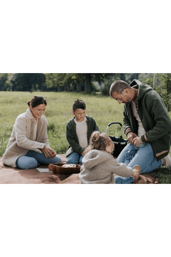 Engel - Organic Wool Fleece Men's Jacket - Nature's Wild Child