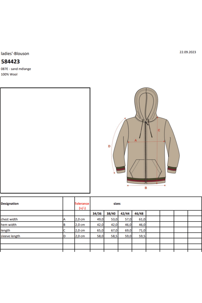 Engel - Organic Wool Fleece Women's Jacket - Nature's Wild Child