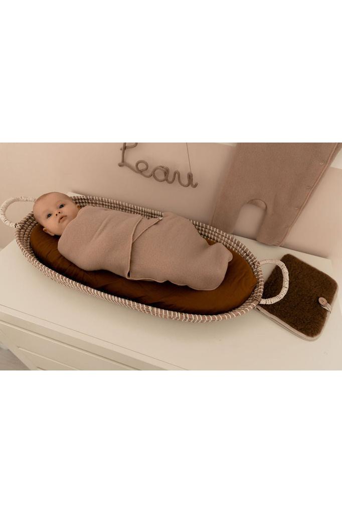 Kico Label Un-dyed Merino Wool Fleece Swaddle - Nature's Wild Child