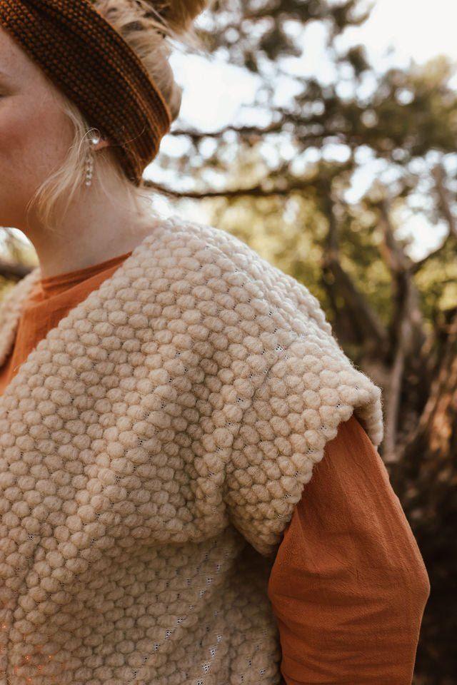 Kico Label Un-dyed Wool Vest - Adult - Nature's Wild Child