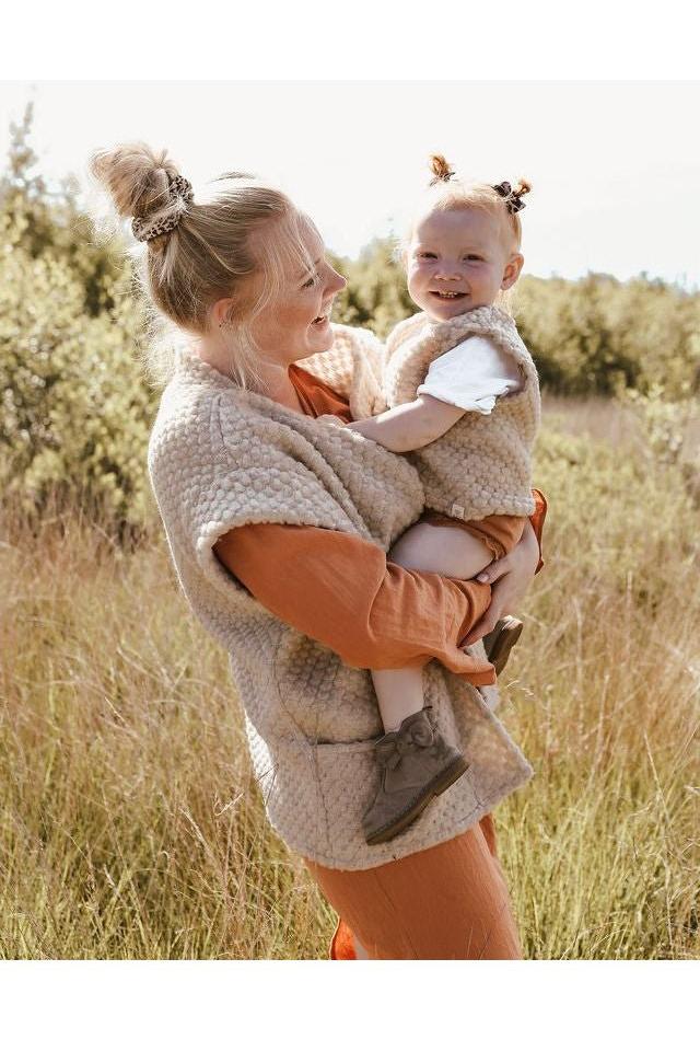 Kico Label Un-dyed Wool Vest - Babies and Kids - Nature's Wild Child