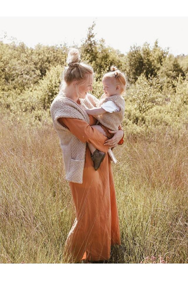 Kico Label Un-dyed Wool Vest - Babies and Kids - Nature's Wild Child