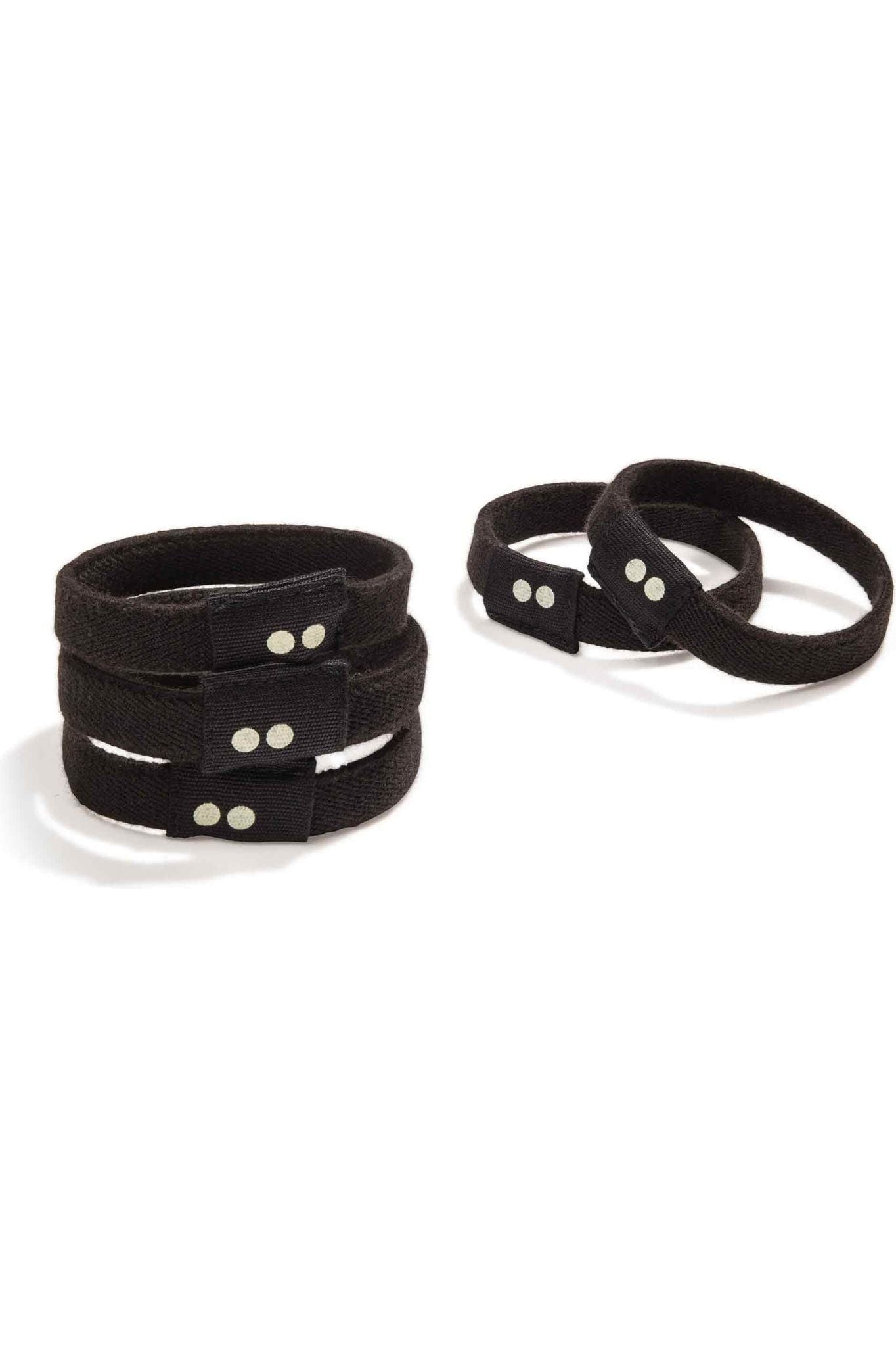Kooshoo Organic Cotton and Natural Rubber Hair Ties - Flat - Nature's Wild Child