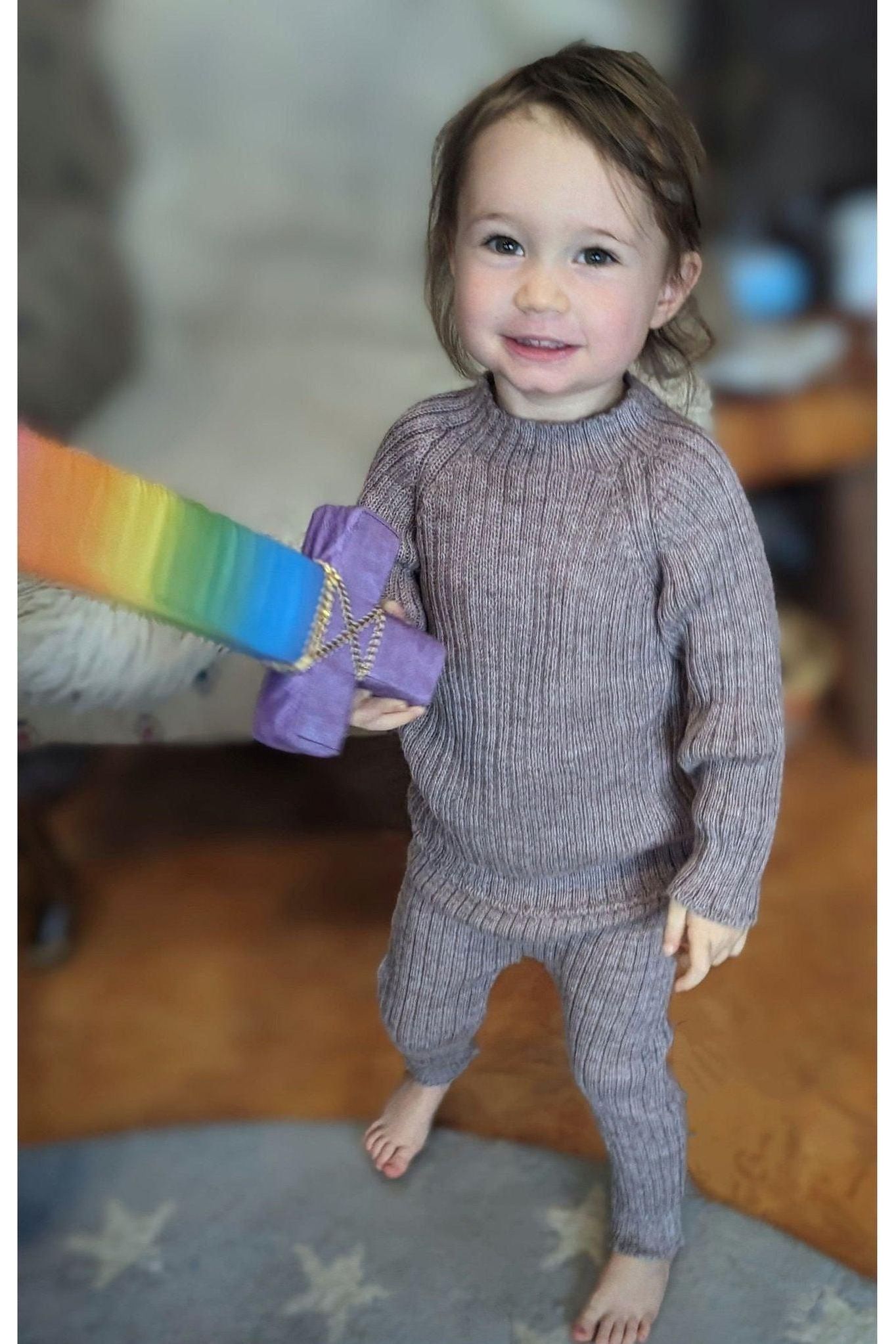My Alpaca Copenhagen - Alpaca Baby and Kids Sweater (3 colors) - Nature's Wild Child