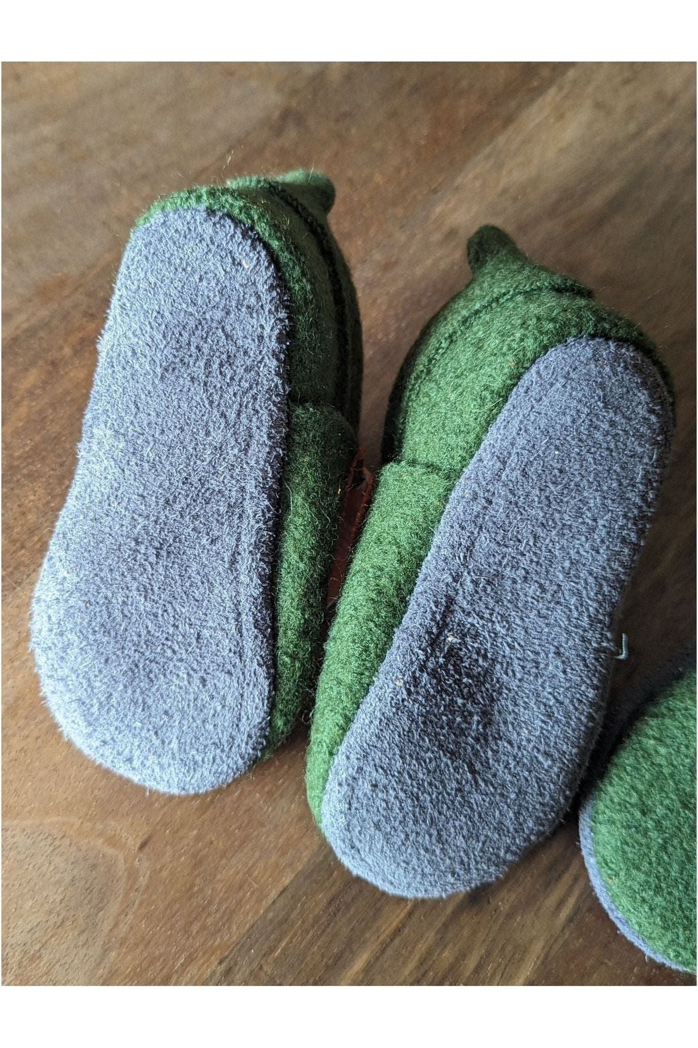 Orangenkinder - Boiled Wool Slippers - Fox - Nature's Wild Child