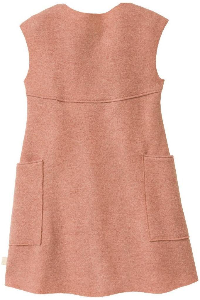 Organic Boiled Wool Dress (12 months - 6 years) - Nature's Wild Child