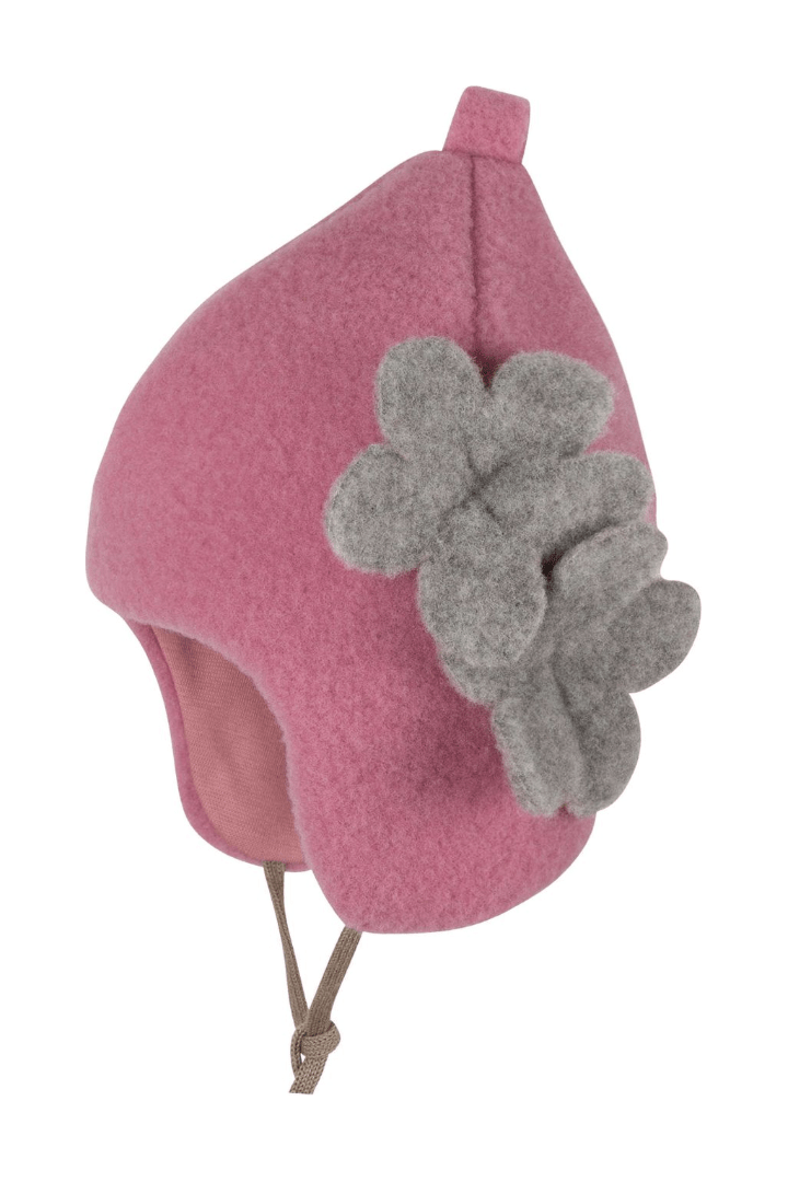 Pure Pure - Organic Wool Fleece Hat - Flower - Nature's Wild Child