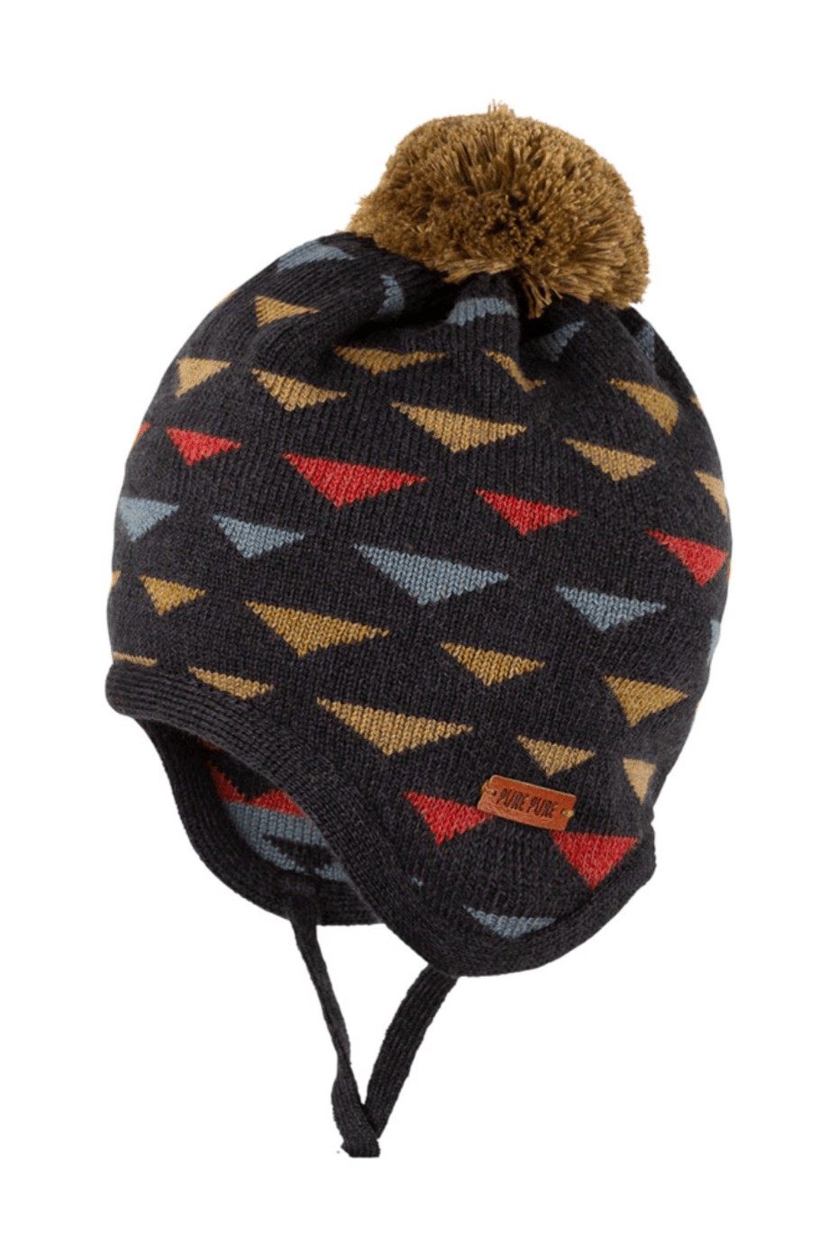 Pure Pure - Organic Wool Silk Cotton - Silky Hat - Anthracite - Nature's Wild Child