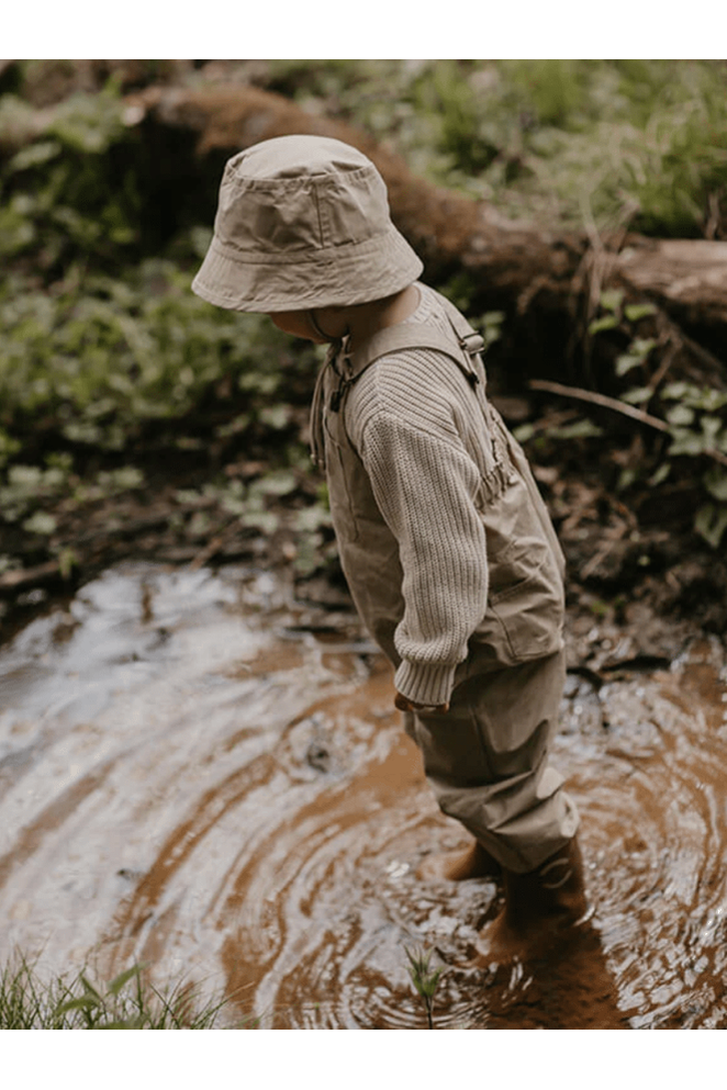 The Simple Folk - Organic Waxed Cavas - Rain Pants - Nature's Wild Child