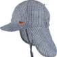 Baseball Cap - Linen Sun Hat with Neck Protection - Baby and Kids (3 colors) - Nature's Wild Child