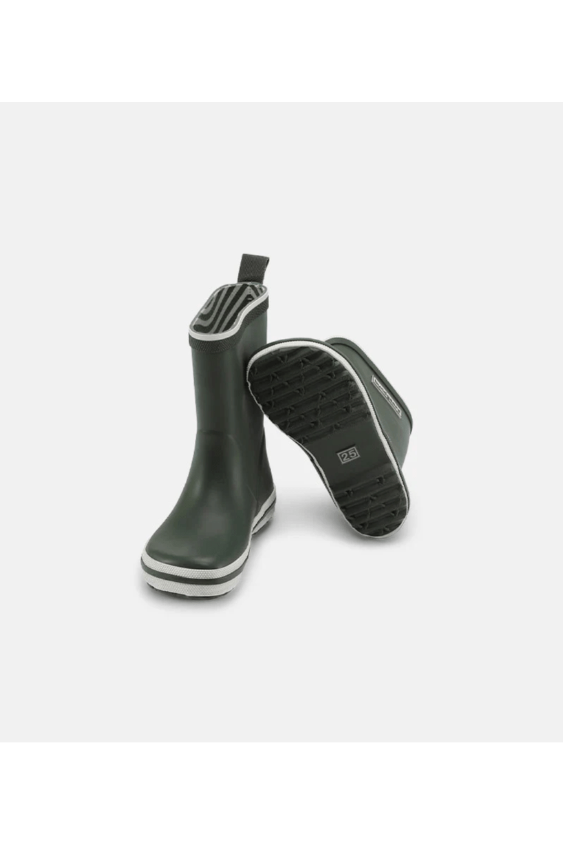 Bundgaard - Charly High - Natural Rubber - Barefoot Rain Boot - Toddler and Kids - Nature's Wild Child