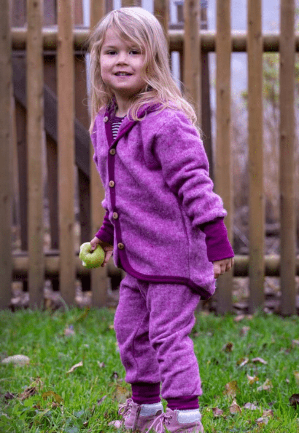 Cosilana Organic Wool and Cotton Fleece Baby Pants (3mo - 3 years) - Nature's Wild Child