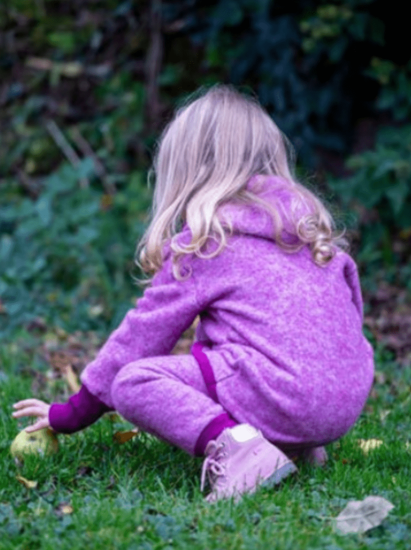 Cosilana Organic Wool and Cotton Fleece Baby Pants (3mo - 3 years) - Nature's Wild Child