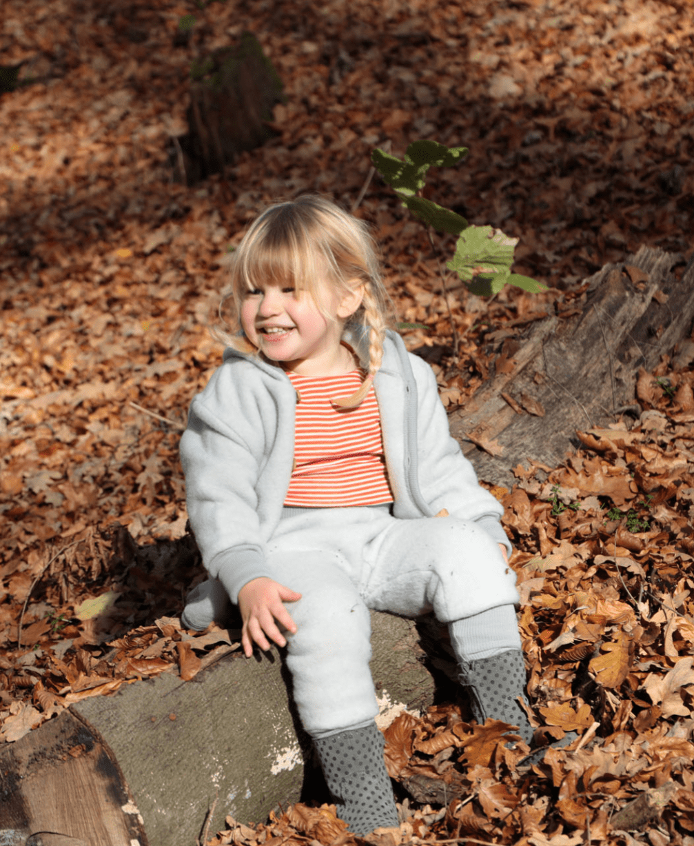 Cosilana Organic Wool and Cotton Fleece Baby Pants (3mo - 3 years) - Nature's Wild Child
