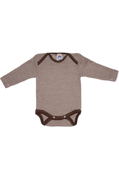 Cosilana - Organic Wool Silk - Baby Onesies (10 colors and stripes!) - Nature's Wild Child