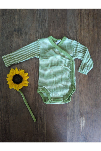 Cosilana - Organic Wool Silk - Baby Onesies (10 colors and stripes!) - Nature's Wild Child