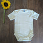 Cosilana - Organic Wool Silk - Baby Onesies - Short Sleeve - Nature's Wild Child