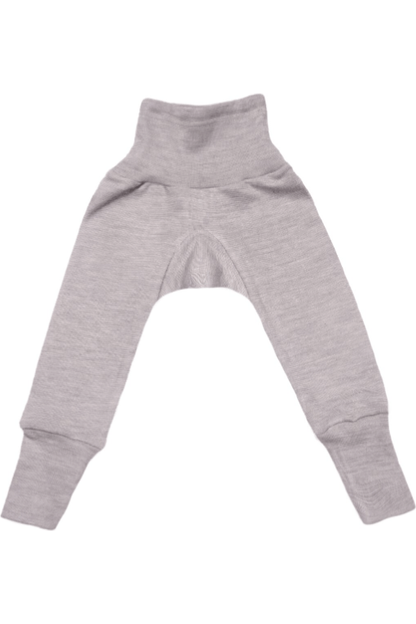 Cosilana - Organic Wool Silk - Baby Pants With Cuffs - Nature's Wild Child