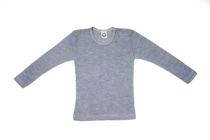 Cosilana Organic Wool Silk Cotton - Kids Long Sleeve Top (12 months - 10 years) - Nature's Wild Child