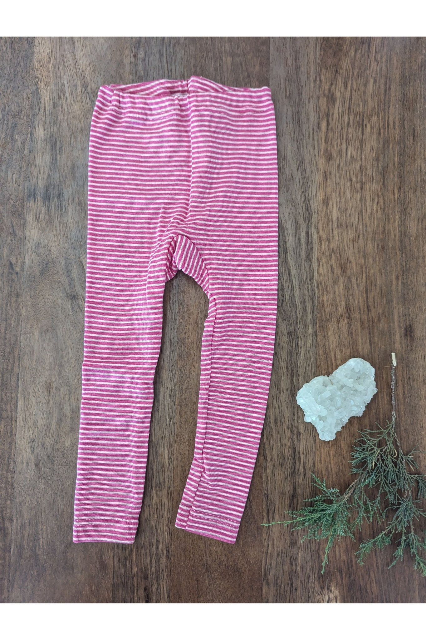 Cosilana Organic Wool Silk - Kids Leggings (12 months - 10 years) - Nature's Wild Child