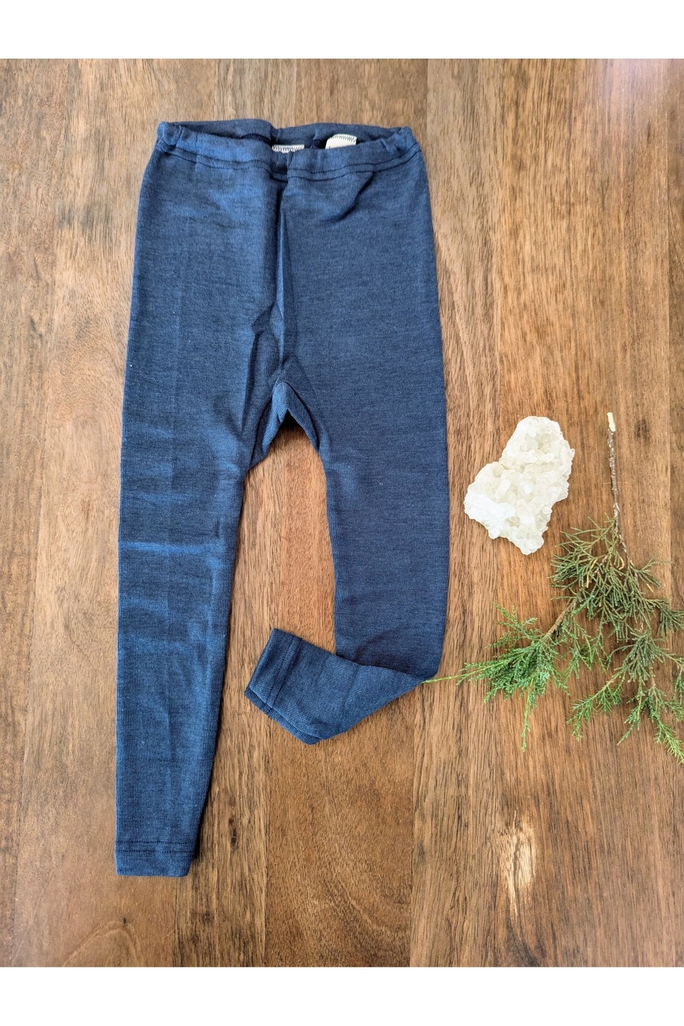 Cosilana Organic Wool Silk - Kids Leggings (12 months - 10 years) - Nature's Wild Child