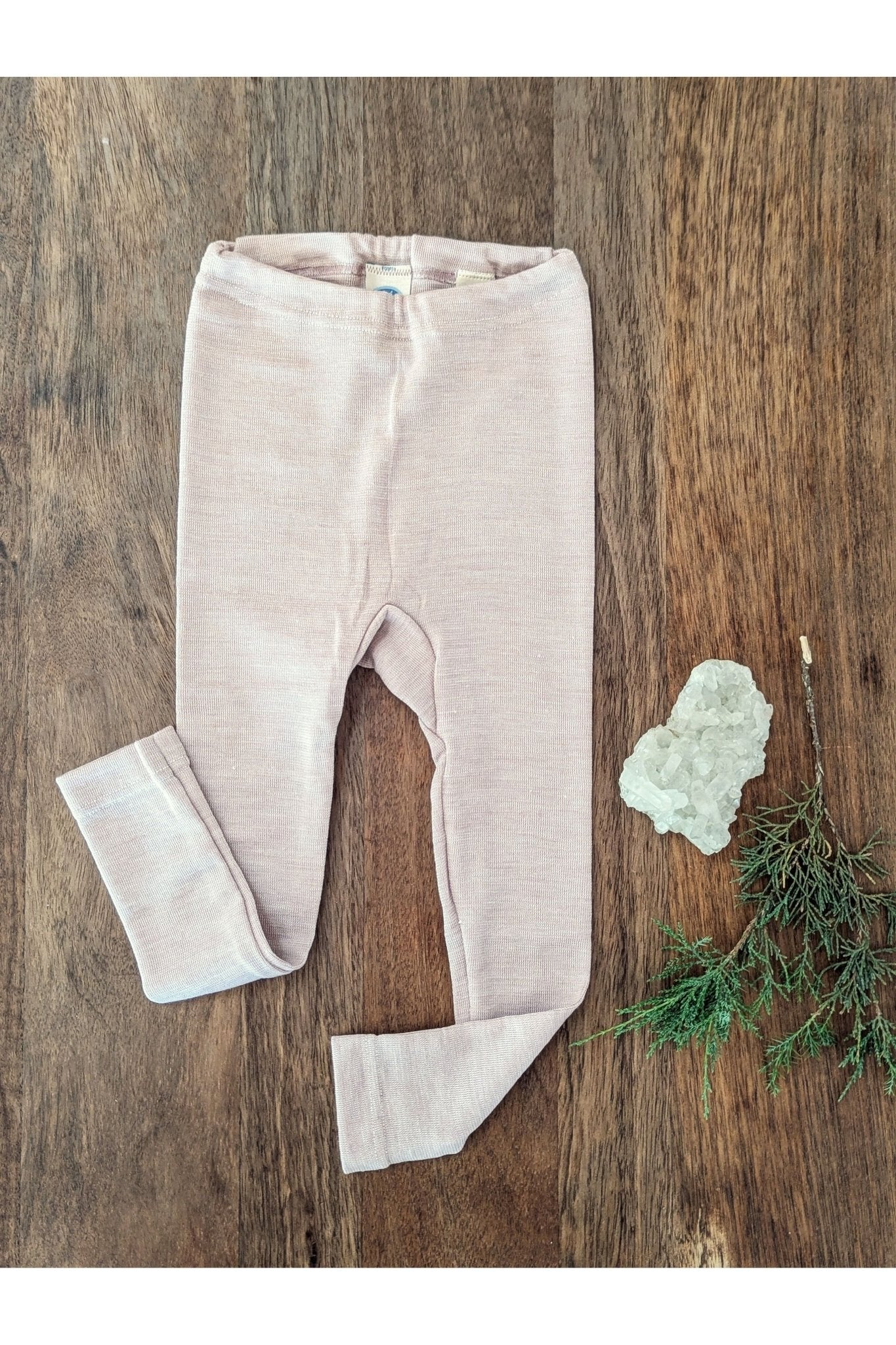 Cosilana Organic Wool Silk - Kids Leggings (12 months - 10 years) - Nature's Wild Child