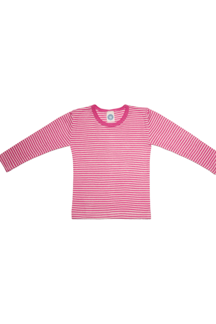 Cosilana Organic Wool Silk - Kids Long Sleeve Top (12 months - 10 years) - Nature's Wild Child