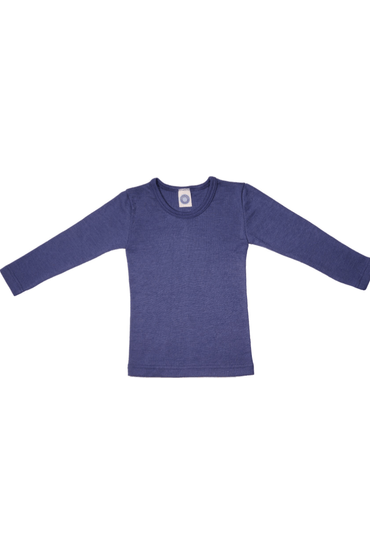 Cosilana Organic Wool Silk - Kids Long Sleeve Top (12 months - 10 years) - Nature's Wild Child