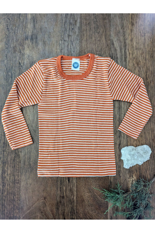 Cosilana Organic Wool Silk - Kids Long Sleeve Top (12 months - 10 years) - Nature's Wild Child