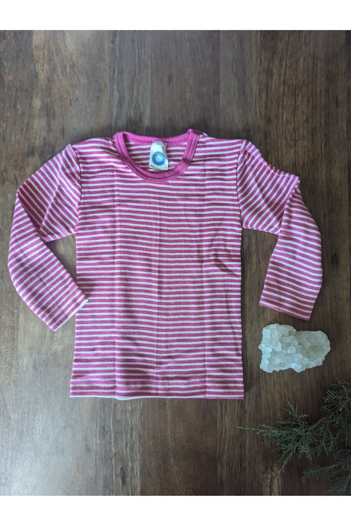 Cosilana Organic Wool Silk - Kids Long Sleeve Top (12 months - 10 years) - Nature's Wild Child