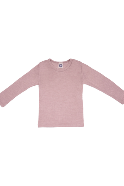 Cosilana Organic Wool Silk - Kids Long Sleeve Top (12 months - 10 years) - Nature's Wild Child