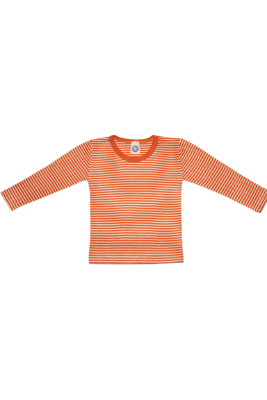 Cosilana Organic Wool Silk - Kids Long Sleeve Top (12 months - 10 years) - Nature's Wild Child