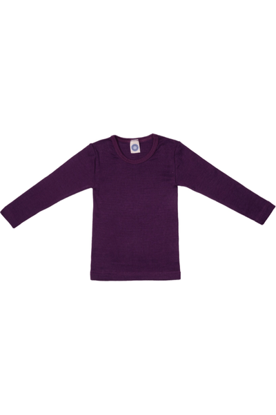 Cosilana Organic Wool Silk - Kids Long Sleeve Top (12 months - 10 years) - Nature's Wild Child