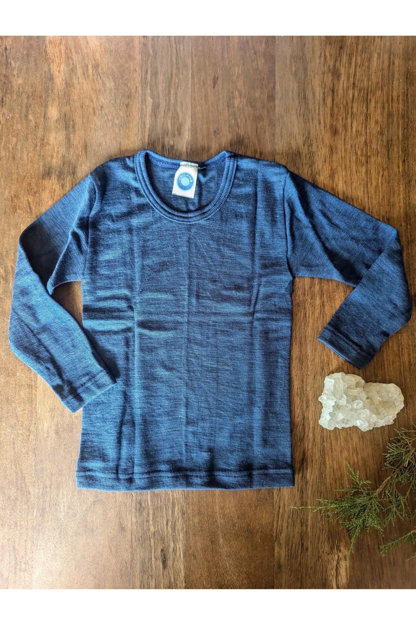 Cosilana Organic Wool Silk - Kids Long Sleeve Top (12 months - 10 years) - Nature's Wild Child