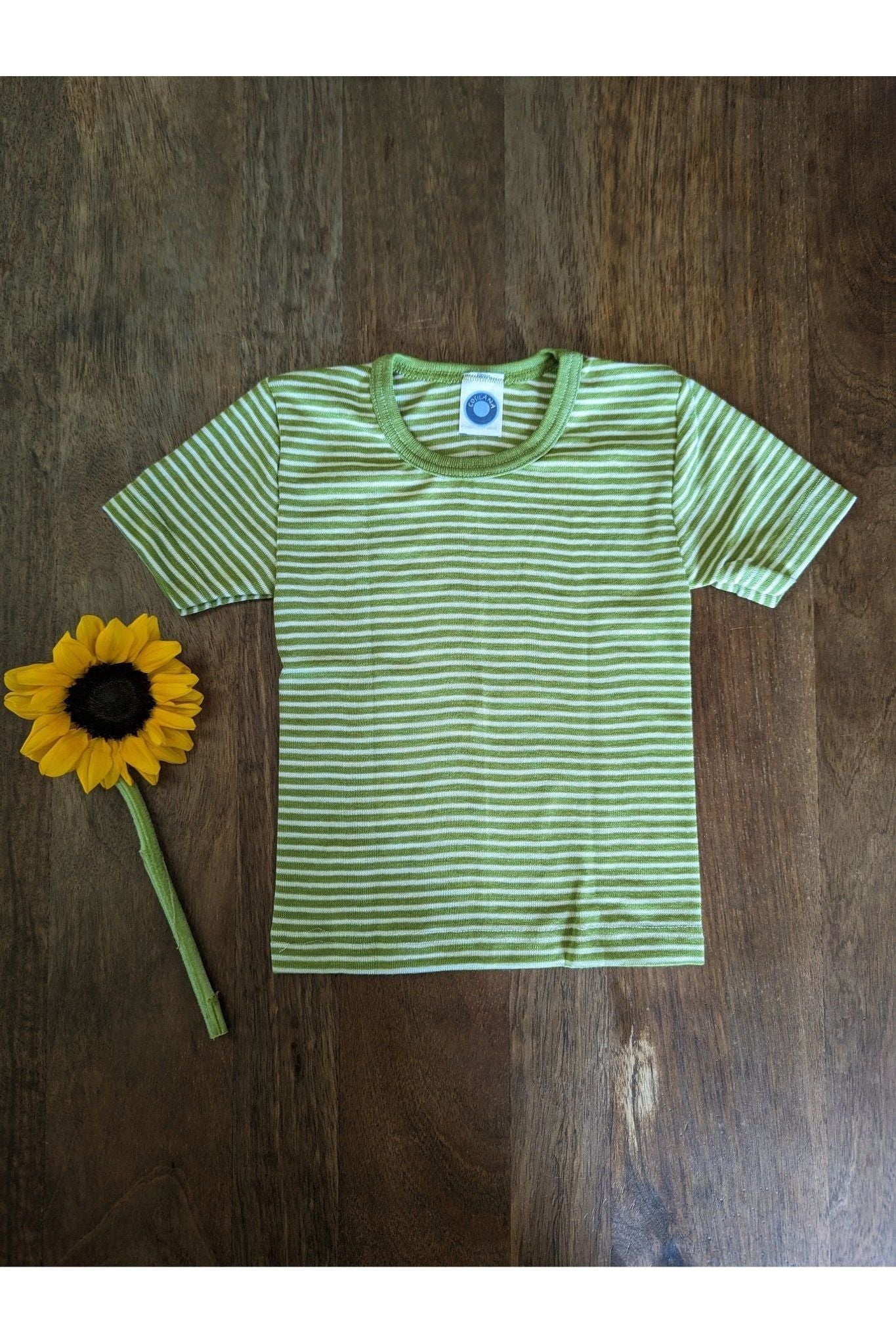 Cosilana - Organic Wool Silk - Toddler and Kids - Short Sleeve T-Shirt - Nature's Wild Child