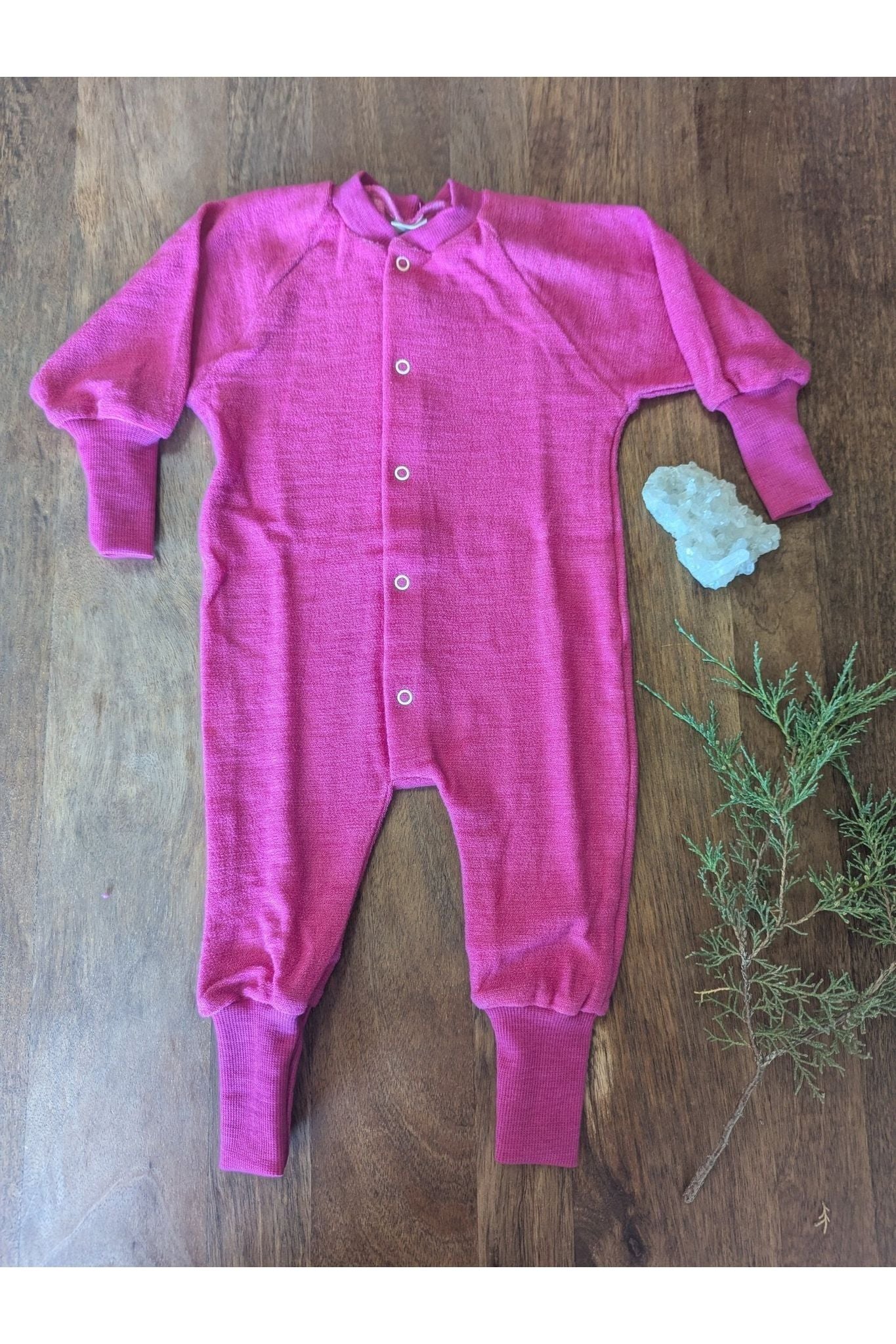 Cosilana - Organic Wool Wool Terry Pajamas (9 months - 6 years) - Nature's Wild Child