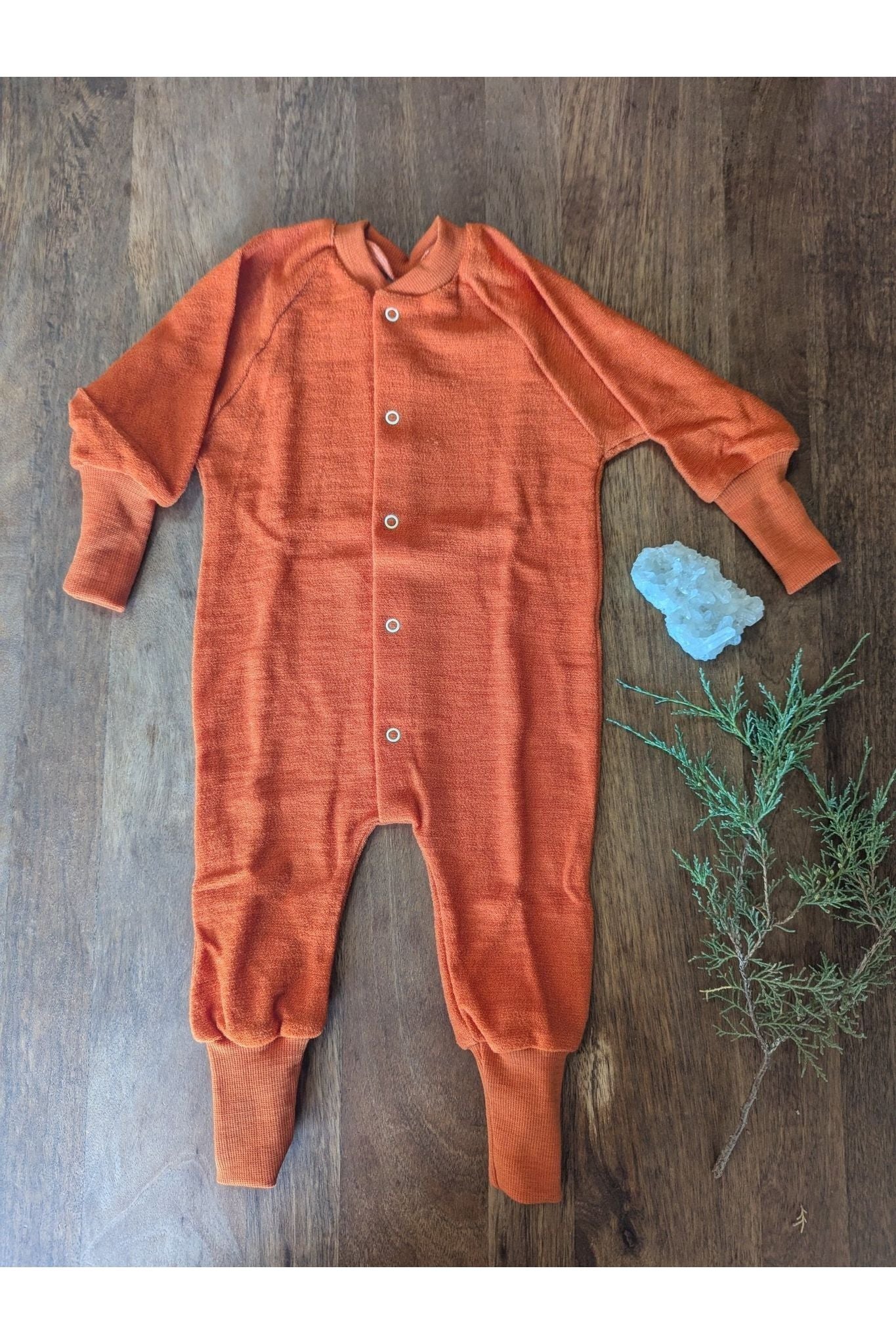 Cosilana - Organic Wool Wool Terry Pajamas (9 months - 6 years) - Nature's Wild Child