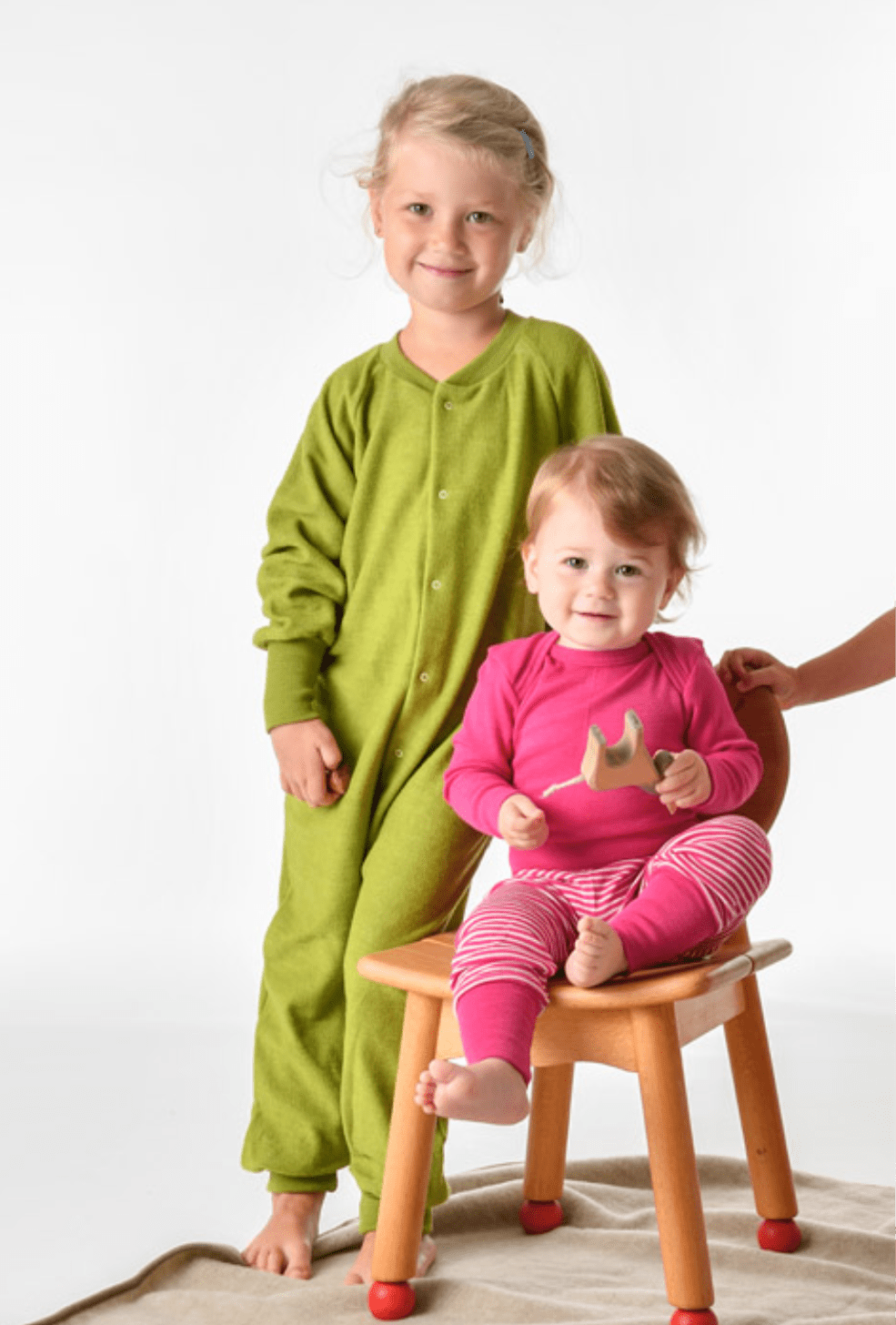 Cosilana - Organic Wool Wool Terry Pajamas (9 months - 6 years) 6 - colors - Nature's Wild Child