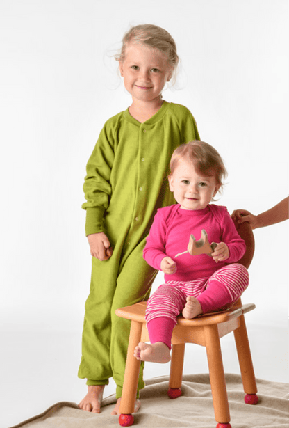 Cosilana - Organic Wool Wool Terry Pajamas (9 months - 6 years) 6 - colors - Nature's Wild Child