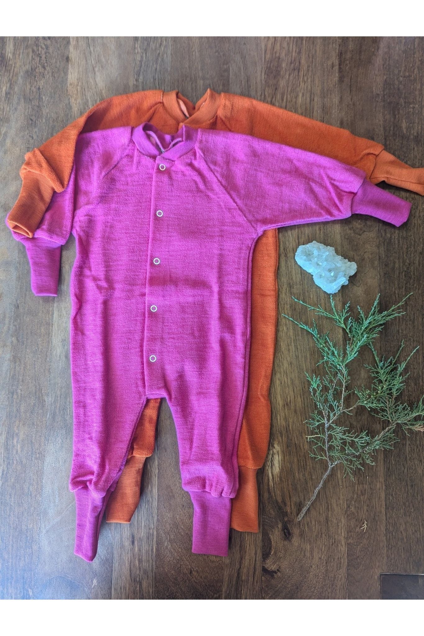 Cosilana - Organic Wool Wool Terry Pajamas (9 months - 6 years) - Nature's Wild Child