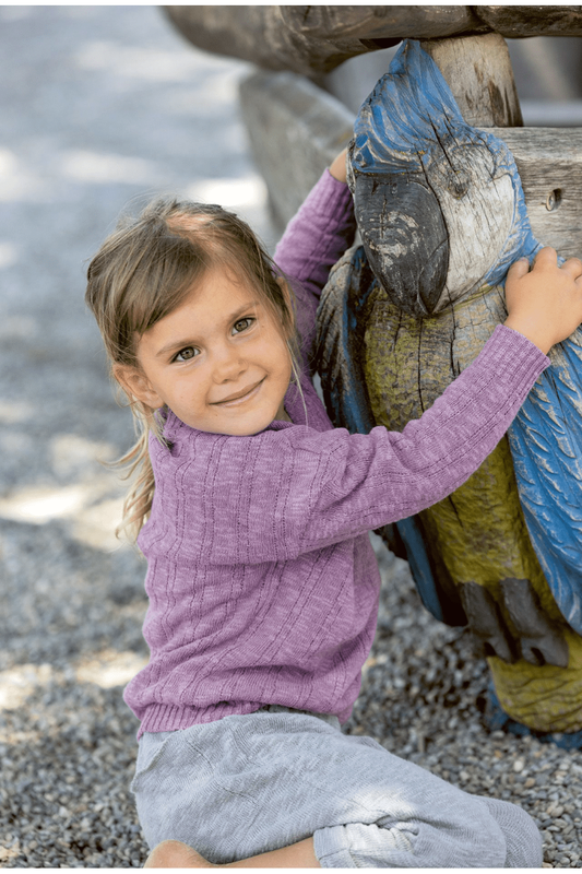 Disana - Organic Linen & Cotton - Toddler and Kids Sweater - Nature's Wild Child