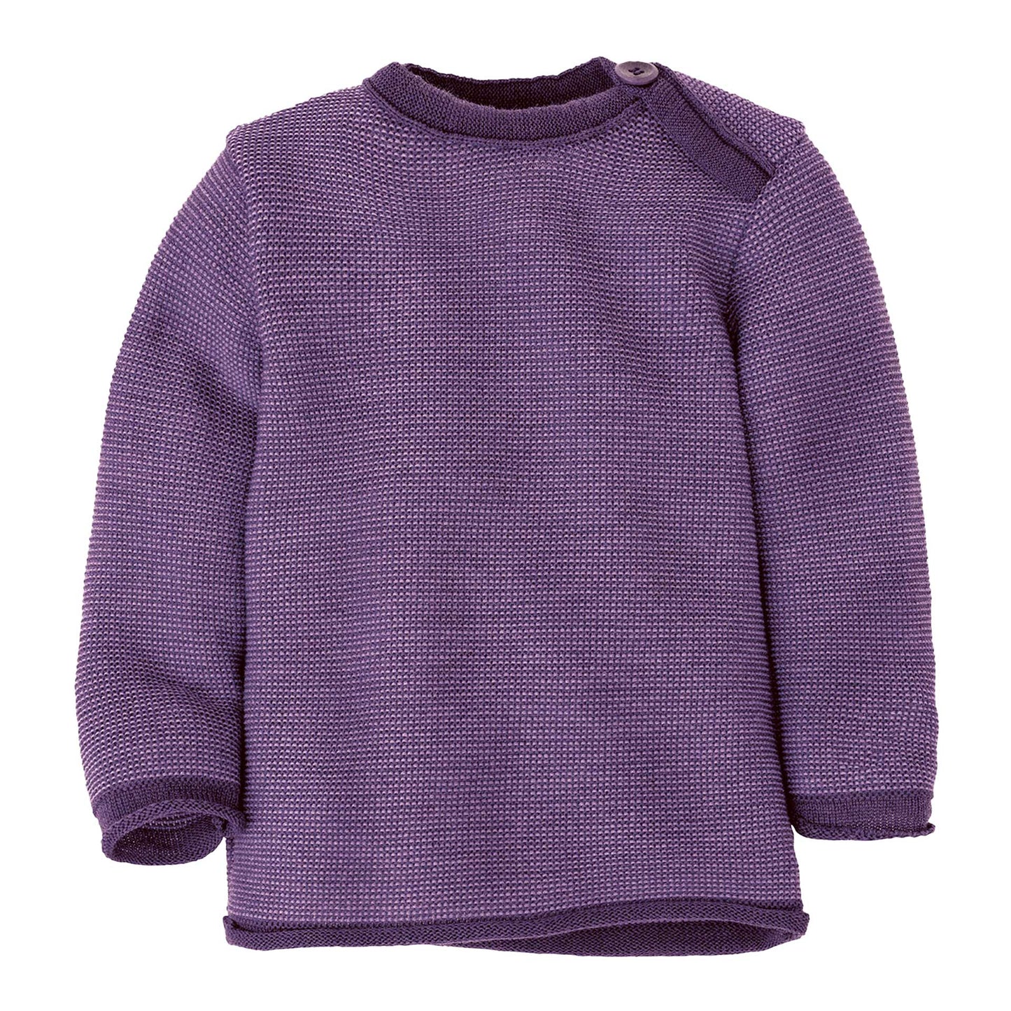 Disana - Shoulder Button Organic Merino Wool Sweater - Nature's Wild Child