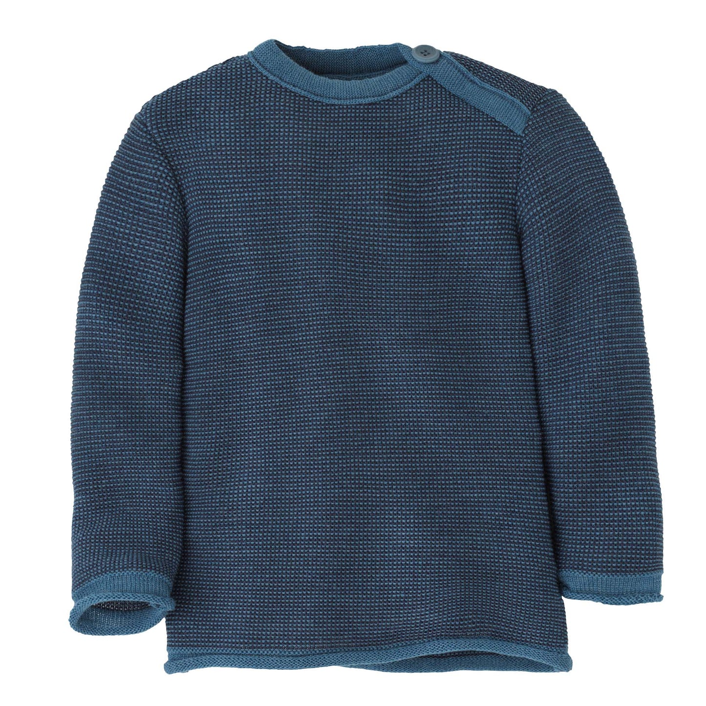 Disana - Shoulder Button Organic Merino Wool Sweater - Nature's Wild Child