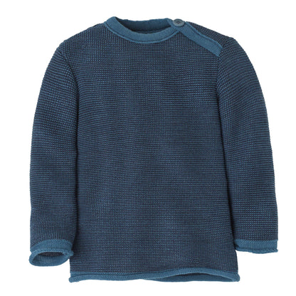 Disana - Shoulder Button Organic Merino Wool Sweater - Nature's Wild Child