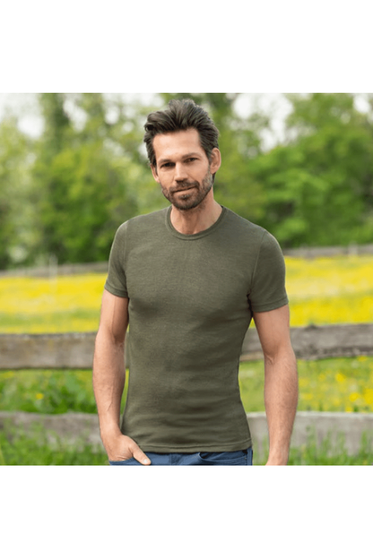 Engel - Men's Organic Merino and Wool Silk - Short Sleeve (4 colors) - Nature's Wild Child